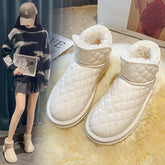 Thickened Snow Boots Students Warm Short Tube Cotton-BS01037-Veeddydropshipping